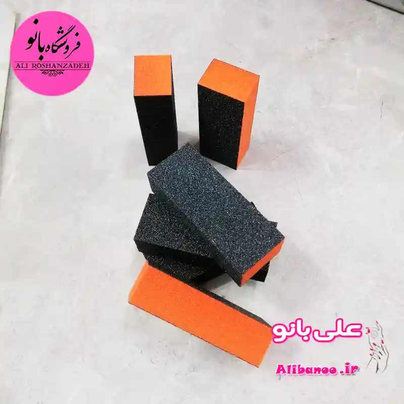پک 10 عددی بافر پولیش مکعبی ناخن